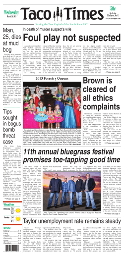 Foul play not suspected - UFDC Image Array 2