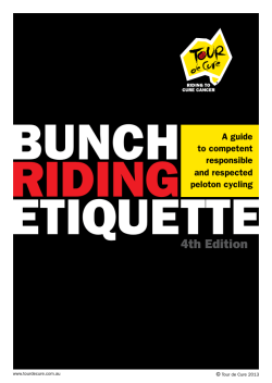 bunch riding etiquette - Bike Beans Cycling Cafe