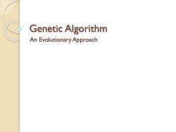 Genetic Algorithm