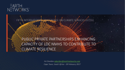 public private partnerships enhancing capacity of ldc nmhs to