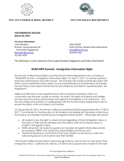 NUSD-NPD Summit: Immigration Information Night