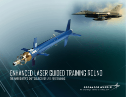 enhanced laser guided training round