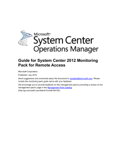 OM2012_MgtPack_RAS Guide