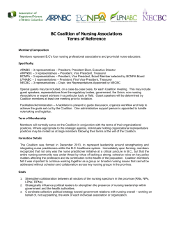 Coalition TOR updated october 2015