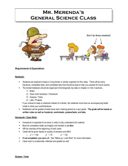 General Science syllabus