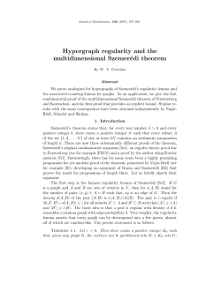 Hypergraph regularity and the multidimensional Szemer&eacute;di theorem