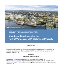 Mixed-Use Developer RFQ