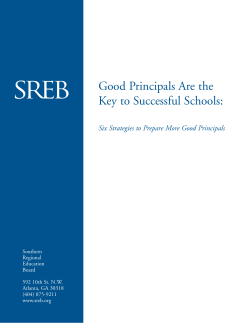 Successful Schools &ndash; Leadership Strategies to Prepare more Good