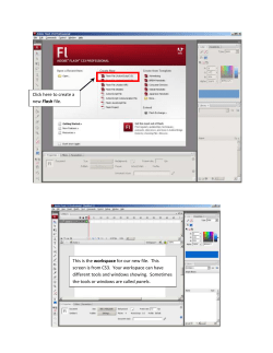 Getting started with Flash