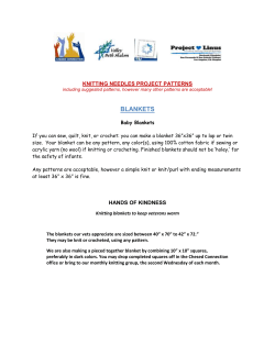 Click here for knitting/crochet patterns!