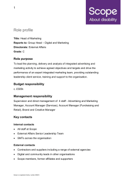 Role profile