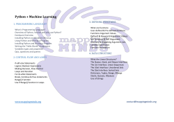 Python + Machine Learning