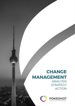CHANGE MANAGEMENT
