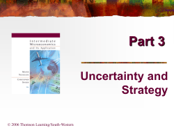 Chapter 5: Uncertainty (Professor Powerpoint)