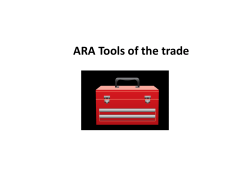20160512a_ARA_Deployment_3_Curcio_Tools