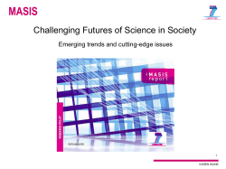 masis - Wetenschapsinformatienetwerk