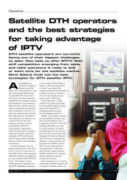 Satellite DTH operators and the best strategies for