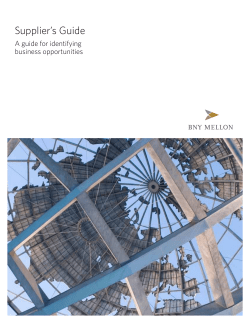 Suppliers Guide