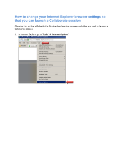 How to change your Internet Explorer browser settings so that you