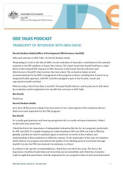 ODE TALKS PODCAST