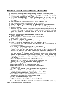 affidavit - Odisha State Financial Corporation (OSFC)