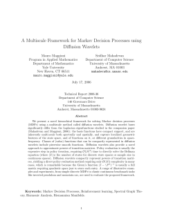 A Multiscale Framework for Markov Decision