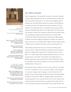 FIRST LOOKS SECOND LOOKS FALL FROM A BALCONY What is