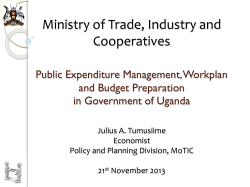 *** 1 - Ministry of Trade Industry and Cooperatives