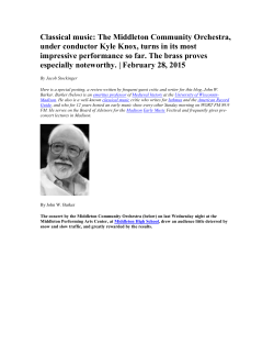 The novelty of the program was the rarely played Canzonetta for