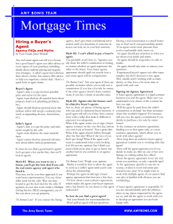 buyers agent - The Amy Bonis Mortgage Team