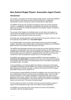 NZRPA Agents Charter revision.2