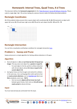 Data Structures - Homework