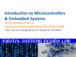 Embedded Systems are Every Where