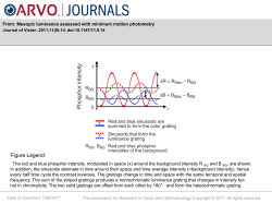 Slide - Journal of Vision