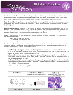 Monochrome Combination Halftones Halftones