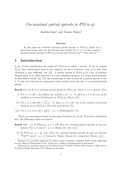 On maximal partial spreads in PG(n, q)