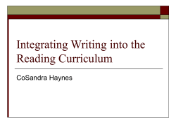 Haynes C PowerPoint - Valdosta State University
