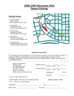 2008-09 form - Minnesota Wild
