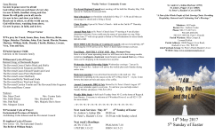 May 14 2017 - Parish of St. Peter`s Church