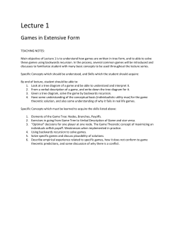 Section 1: Nodes and Branches