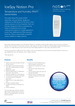 IceSpy Notion Pro - The IMC Group Ltd