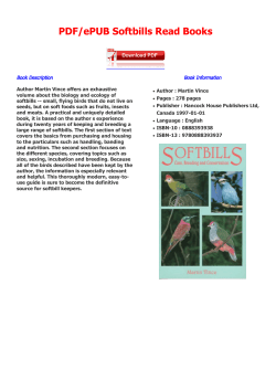 PDF/ePUB Softbills Read Books