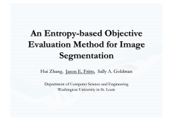 An Entropy-based Objective Evaluation Method for Image