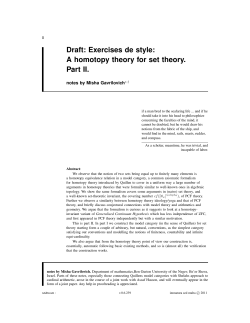 A homotopy theory for set theory. Part B.