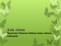 PowerPoint pristatymas