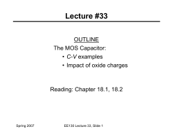 Oxide Charges - Inst.eecs.berkeley.edu