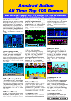 AA top 100 games - Retroaction Magazine