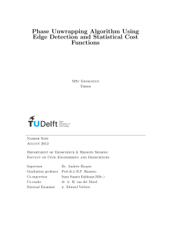Phase Unwrapping Algorithm Using Edge Detection and