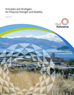 Principles and Strategies for Financial Strength