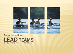 LEAD Teams - Converge Pacwest